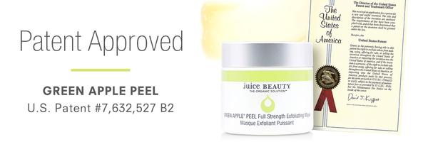 Juice Beauty UK | GREEN APPLE Peel Product Image and Award.