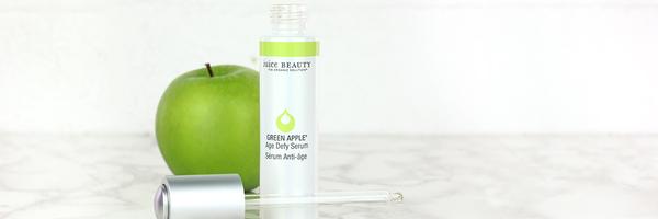 Juice Beauty UK | GREEN APPLE Age Defy Serum with Open Lid