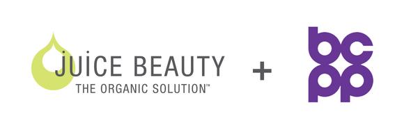 Juice Beauty UK | Juice Beauty Logo | Breast Cancer Prevention Partners Logo
