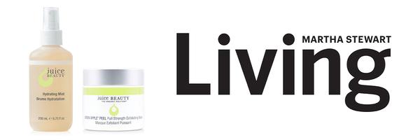 Juice Beauty UK | Martha Stewart Living Logo with Product Image 