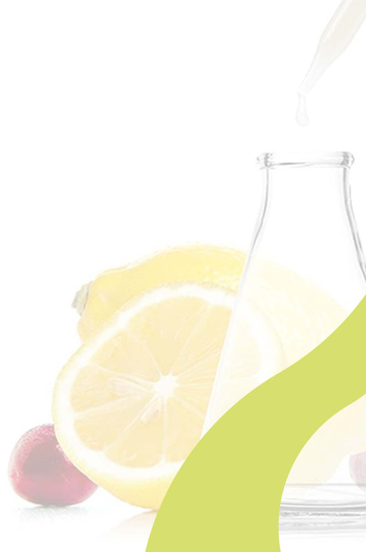Juice Beauty UK | Glass Jar with Fruit | Lifestyle Image